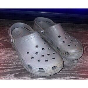 Crocs Color Grey Size 10-12